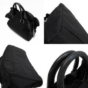 Prada Leather Nero Handbag Black